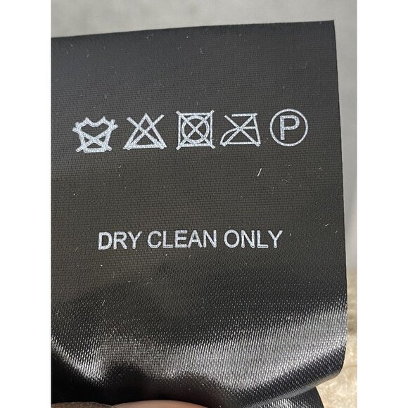 LT Love Token Womens Renee Faux Fur Plunging Neck Cream Knit Duster Vest Size XS - Picture 8 of 10